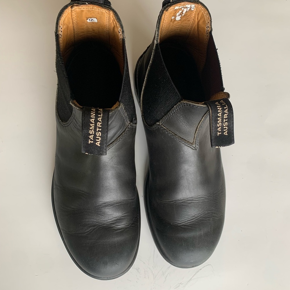 Blundstone Black Leather Ankle Boots